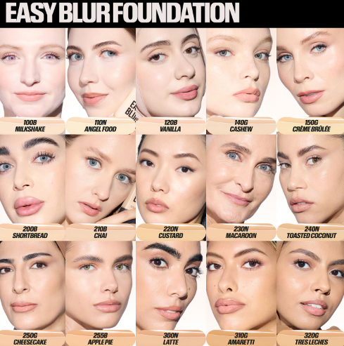 Easy Blur Natural Airbrush Foundation - Fond de teint